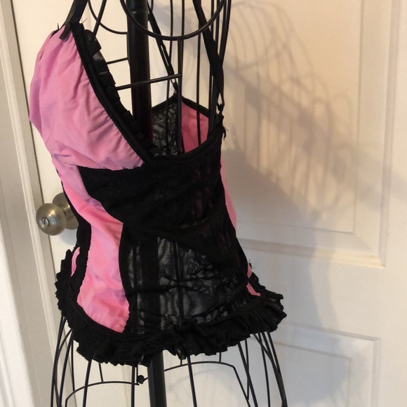 Vintage Pink Bustier - Picture 5 of 5